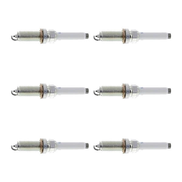 6 Spark Plugs with flat seal seat NGK for MERCEDES-BENZ C-CLASS and others