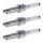 3 Spark Plugs with flat seal seat NGK for MERCEDES-BENZ C-CLASS and others