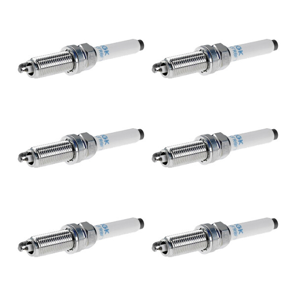 6 Zündkerzen mit Flachdichtsitz NGK für u.a. MERCEDES-BENZ C-KLASSE