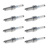 8 Spark Plugs with flat seal seat NGK for MERCEDES-BENZ...
