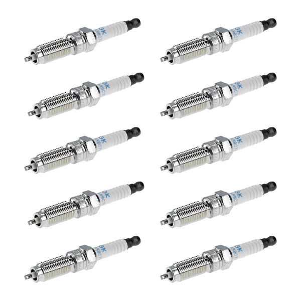 10 Zündkerzen fester SAE-Anschluss NGK IAM-Expertise für u.a. FORD FIESTA