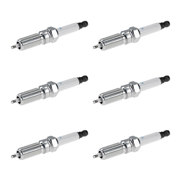 6 Spark Plugs fixed SAE connection NGK aftermarket expertise for e.g. OPEL KARL