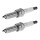 2 Spark Plugs fixed SAE connection NGK suitable for HONDA CIVIC and others