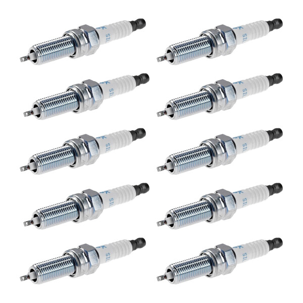 10 Zündkerzen fester SAE-Anschluss NGK IAM-Expertise für u.a. HYUNDAI IX35