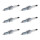 6 Spark Plugs fixed SAE connection NGK suitable for HYUNDAI I30 and others
