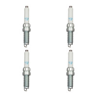 4 Spark Plugs with flat seal seat 5.5 Ohm NGK for BMW 1...