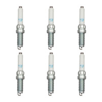 6 Zündkerzen mit Flachdichtsitz 5,5 Ohm NGK...