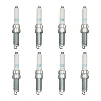 8 Zündkerzen mit Flachdichtsitz 5,5 Ohm NGK...