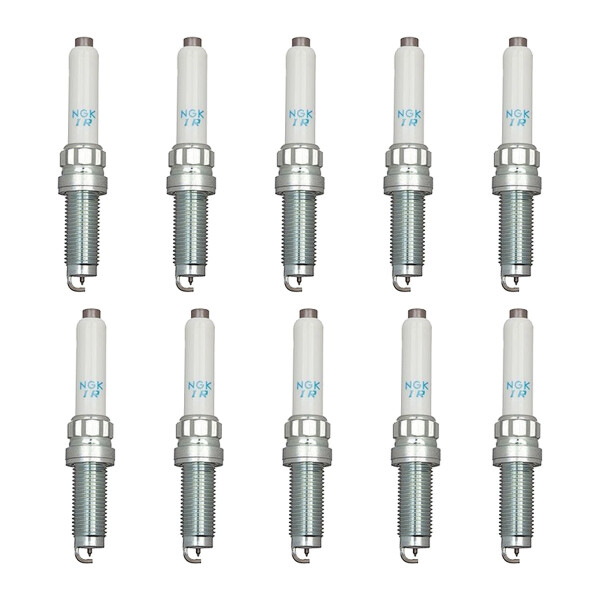 10 Spark Plugs with flat seal seat 5.5 Ohm NGK for BMW 1 Series and others