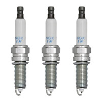 3 Spark Plugs suppressed 5 kOhm NGK suitable for HYUNDAI...