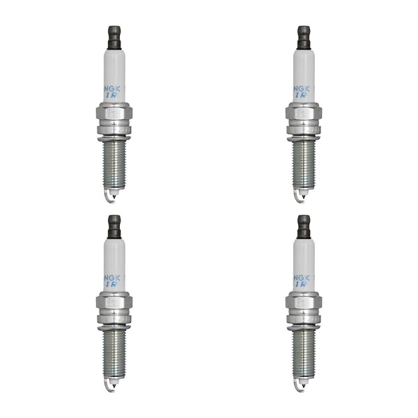 4 Spark Plugs suppressed 5 kOhm NGK suitable for HYUNDAI KONA and others