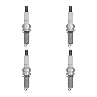 4 Spark Plugs suppressed 5 kOhm NGK suitable for HYUNDAI...