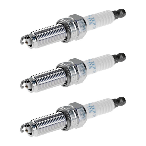 3 Spark Plugs fixed SAE connection NGK suitable for HONDA CIVIC and others