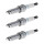 3 Spark Plugs fixed SAE connection NGK suitable for HONDA CIVIC and others
