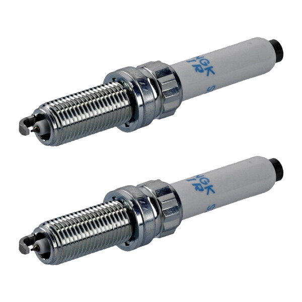 2 Spark Plugs with flat seal seat NGK for PORSCHE PANAMERA and others