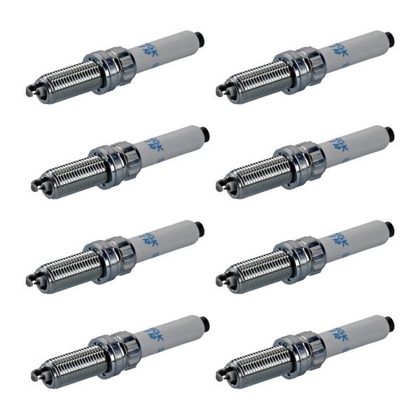 8 Spark Plugs with flat seal seat NGK for PORSCHE PANAMERA and others