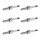 6 Spark Plugs fixed SAE connection NGK aftermarket expertise for HONDA