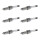 6 Spark Plugs fixed SAE connection NGK for MASERATI QUATTROPORTE and others