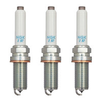 3 Spark Plugs terminal design ring cup-shaped 1.4 Ohm NGK...