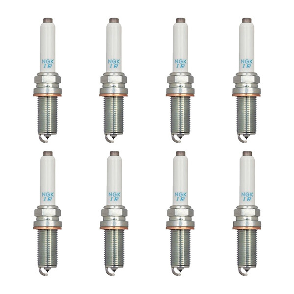 8 Zündkerzen Anschlussausführung Ring tassenförmig 1,4 Ohm NGK für u.a. VW GOLF
