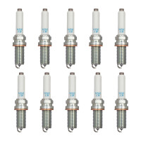 10 Spark Plugs terminal design ring cup-shaped 1.4 Ohm...