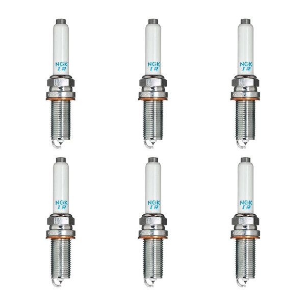 6 Zündkerzen mit Flachdichtsitz 1,4 Ohm NGK IAM-Expertise für u.a. AUDI A7
