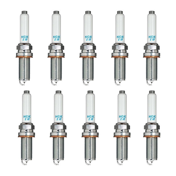 10 Spark Plugs with flat seal seat 1.4 Ohm NGK for AUDI A7 and others