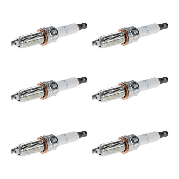 6 Zündkerzen fester SAE-Anschluss NGK Aftermarket-Expertise für u.a. BMW 3er