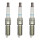 3 Zündkerzen fester SAE-Anschluss 4,7 Ohm NGK für u.a. FORD FIESTA