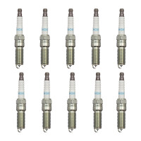 10 Spark Plugs fixed SAE connection 4.7 Ohm NGK for e.g....