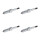 4 Spark Plugs fixed SAE connection NGK suitable for CHEVROLET and others