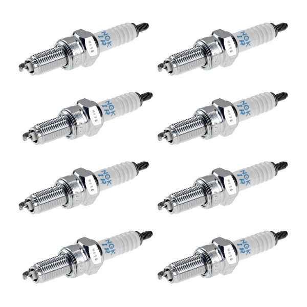 8 Spark Plugs with flat seal seat NGK aftermarket expertise for HONDA