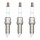 3 Spark Plugs with flat seal seat NGK suitable for BMW 4 Series and others