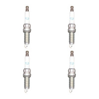 4 Spark Plugs with flat seal seat NGK suitable for BMW 4...
