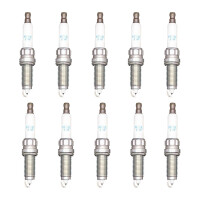 10 Spark Plugs with flat seal seat NGK suitable for BMW 4...