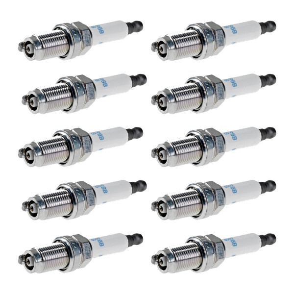 10 Zündkerzen fester SAE-Anschluss NGK Aftermarket-Expertise für u.a. VW TIGUAN