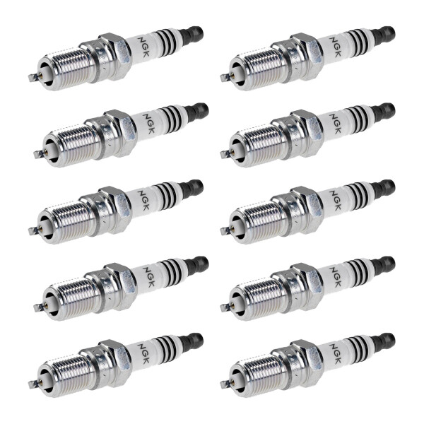 10 Spark Plugs fixed SAE connection NGK Iridium IX for various vehicles