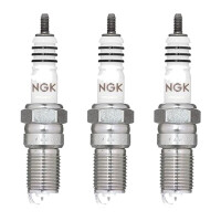 3 Spark Plugs with cone seal NGK Iridium IX for RENAULT...