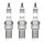 3 Spark Plugs with cone seal NGK Iridium IX for RENAULT 25 and others