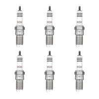 6 Spark Plugs with cone seal NGK Iridium IX for RENAULT...
