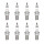 8 Spark Plugs with cone seal NGK Iridium IX for RENAULT 25 and others