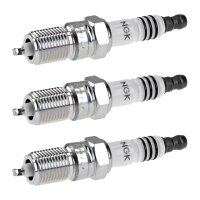 3 Spark Plugs fixed SAE connection NGK Iridium IX for...
