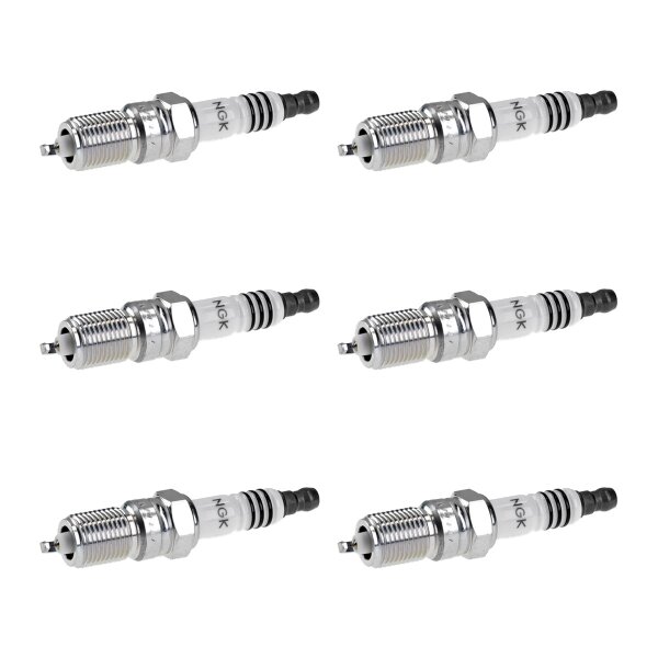 6 Spark Plugs fixed SAE connection NGK Iridium IX for e.g. RENAULT 21