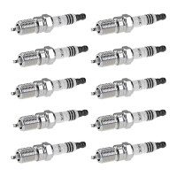 10 Zündkerzen fester SAE-Anschluss NGK Iridium IX...