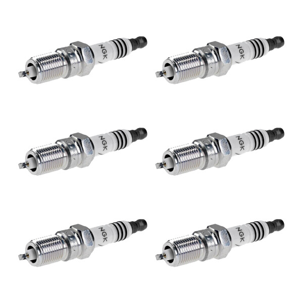 6 Spark Plugs fixed SAE connection NGK Iridium IX for various vehicles