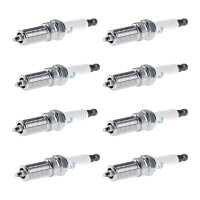 8 Spark Plugs fixed SAE connection NGK suitable for FORD...