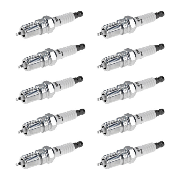 10 Zündkerzen fester SAE-Anschluss NGK IAM-Expertise für u.a. CHEVROLET TRANS