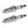 2 Spark Plugs fixed SAE connection NGK Iridium IX for various vehicles