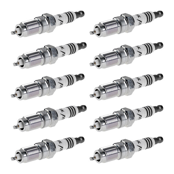 10 Spark Plugs fixed SAE connection NGK Iridium IX for various vehicles