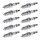 10 Spark Plugs fixed SAE connection NGK Iridium IX for various vehicles
